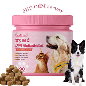 Marque distributeur Complément multivitamine personnalisé pour animaux de compagnie Chien 23 en 1 Suppléments à mâcher souple pour soins de santé - Product Image 1