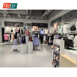 Comptoir d'exposition pour magasin <span class=keywords><strong>de</strong></span> vêtements pour enfants, solution <span class=keywords><strong>de</strong></span> projet mondiale, magasin temporaire en bois peu encombrant - Product Image 4