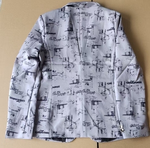 M-3XL nuovo abito Casual da uomo stile britannico alla moda giacca con bottone singolo - Product Image 6