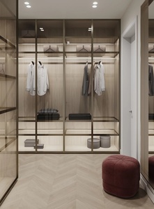 Muebles de Dormitorio Modernos y Duraderos de Madera Maciza para Toda la Casa, Armario Abierto, Fácil de Montar, para Sala de Estar u Oficina en Casa - Product Image 4