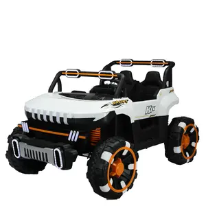 大尺寸儿童电动摩托车 & 三轮车男童 & 婴儿玩具带灯3轮电池供电塑料玩具
