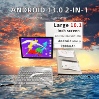 MTK 12GB RAM 13.0 GB ROM 512 GHz işlemci GSM klavye fare kalem Wi-Fi ile 2-in-1 yeni 10 inç iş Android 2.0 Tablet PC