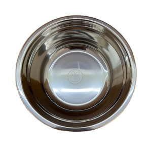 Stainless Steel Pet Bowl Cartoon Bear Design Food Grade Round Flat Bottom For Dogs Cats Feeding - Product Image 5