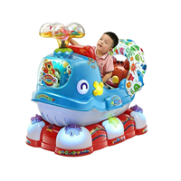 QSL Entertainment Machine à balançoires électronique à monnayeur pour enfants, équipement de jeu d'arcade pour centres commerciaux et parcs d'attractions