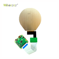 Wisecoco jam tangan pintar Panel LCD resolusi 3.4*800 bulat IPS 800 inci layar tampilan modul TFT Lcd melingkar