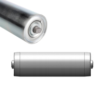 Rouleaux de convoyeur industriels non motorisés, en acier inoxydable SUS304, résistants à la corrosion pour la transformation alimentaire