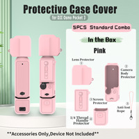 5 PCS Étui de protection en silicone standard adapté à la caméra Dji Osmo Pocket 3, plusieurs couleurs disponibles, accessoires pour caméra