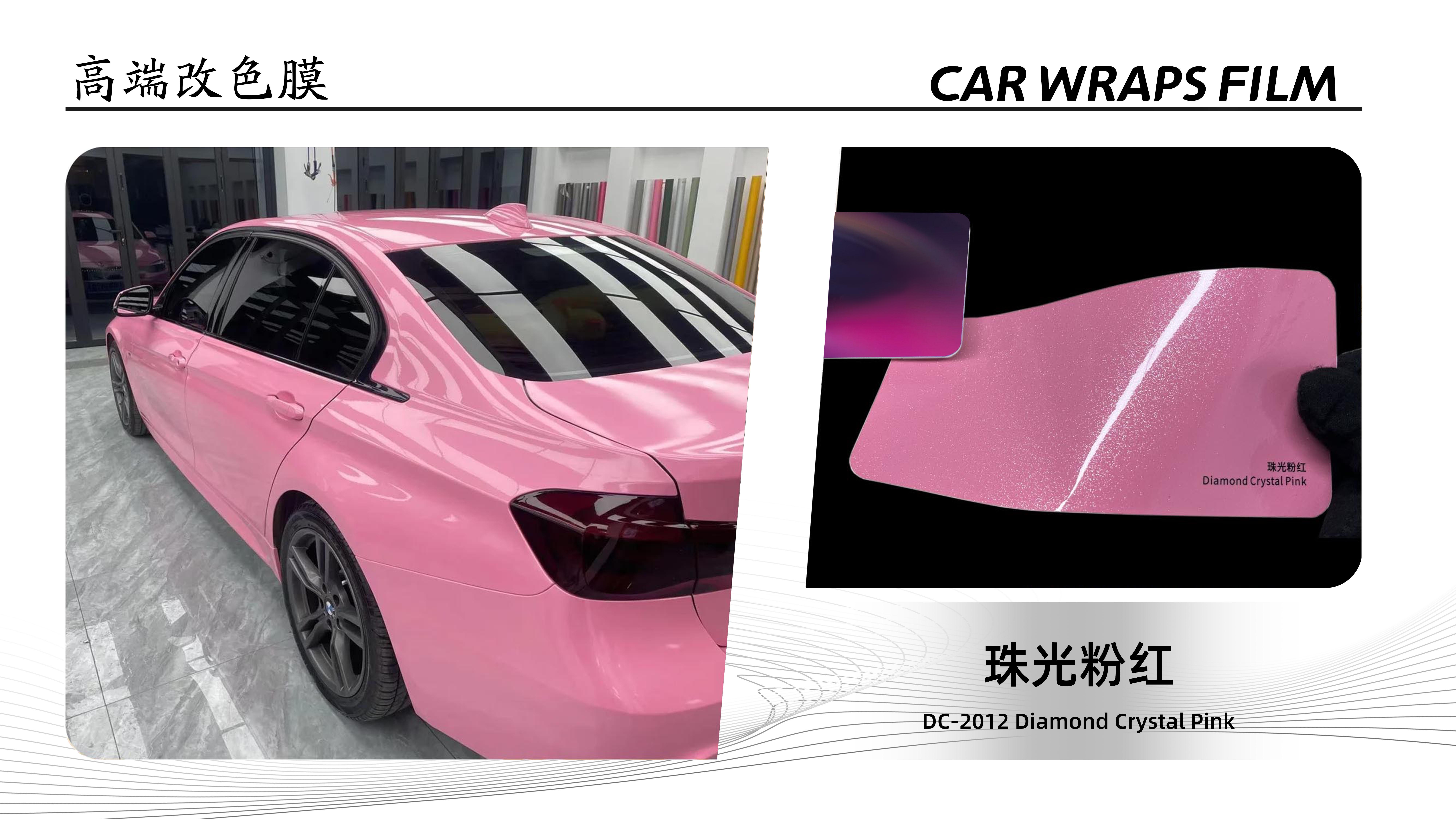 Cristal de diamant rose