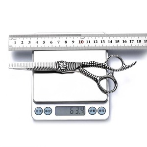 Hairdressing Scissors Set 6 Inch Stainless Steel Flat Shears Thinning Shears For Salon Hair Styling - Product Image 3