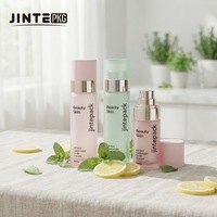 Flacon de lotion en plastique écologique remplaçable de 30 ml et 50 ml, flacon de voyage pour maquillage, pompe sans air