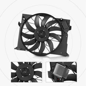 พัดลมระบายความร้อนอิเล็กทรอนิกส์สำหรับหม้อน้ำรถยนต์เมอร์เซเดส-เบนซ์ CL500 CL550 CLK220 CLK240 E240 E270 W211 S600 รุ่น 2115001893 2115002293 2115000493 - Product Image 2