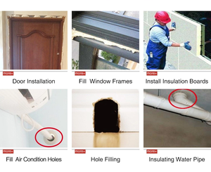 Mục đích chung <span class=keywords><strong>PU</strong></span> bọt polyurethane bọt dính 750 ml cứng <span class=keywords><strong>Pu</strong></span> bọt phun bọt polyurethane có độ nhớt cao - Product Image 3