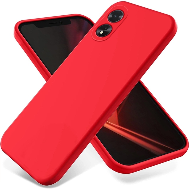 Hot Selling for OPPO A38 / A18 4G Pure Color Silicone Shockproof Phone Case