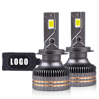 Sistemas de Iluminación Automotriz, Luces LED para Automóvil de 400W, Bombillas LED 9005 9006 9007, Faros Delanteros LED H1 H3 H11 H7 H4 para Automóviles