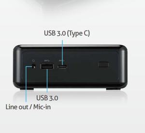 Mini PC de Escritorio Compatible con NUC Braswell Soc, con 2 Puertos USB 3.0, 1 Ranura M.2 / 1 Ranura MSATA, Mini PC NUC 3010 - Product Image 6
