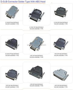 Connecteur D-SUB 9 broches 15 broches en alliage de zinc, boîtier métallique DB9 DB15 pour câble - Prix tendance - Product Image 3