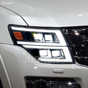 ชุดไฟหน้า LED สำหรับรถยนต์ Jushun Pajero V97 V87 V93 พร้อมไฟเลี้ยวแบบ Sequential LED ความสว่าง 15000 ลูเมน 12V - Product Image 2