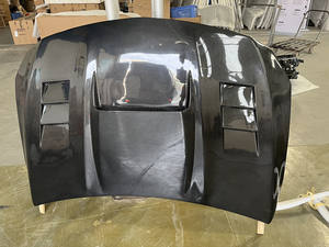 Capot en fibre de carbone avec aération pour <span class=keywords><strong>Mercedes</strong></span>-Benz GLA X156 (2014-2020) |   Remplacement du capot avant style <span class=keywords><strong>AMG</strong></span> |   Ajustement de style OEM - Product Image 2