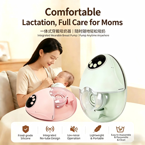 Tiralatte Elettrico Wireless Indossabile Senza BPA, 4 Modalità e 48 Livelli, Silenzioso, Anti-perdita, Adatto ai Neonati, per Mamme Lavoratrici - Product Image 2