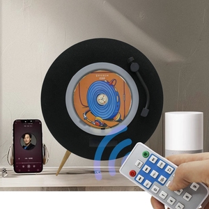 UFO forme HiFi qualité sonore bidirectionnel <span class=keywords><strong>Bluetooth</strong></span> 5.3 4000mAh Rechargeable nostalgique musique Album lecteur <span class=keywords><strong>CD</strong></span> <span class=keywords><strong>Portable</strong></span> - Product Image 4