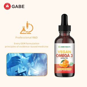 Gotas Veganas de Omega 3 para Adultos, Extracto de Algas, Salud del Corazón y el Cerebro, Suplementos a Base de Plantas de Marca Privada - Product Image 2