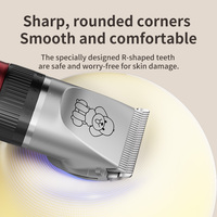 Tondeuse électrique silencieuse pour animaux de compagnie, rechargeable, avec lame en céramique, tondeuse à poils de chien sans fil, tondeuse à poils de chat