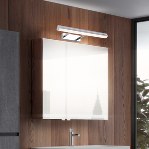 Lámpara de Pared LED de Estilo Europeo para Baño, Hogar, Hotel, Villa, Cromada, con Clasificación IP20, 3500K, Blanco Cálido, Rectangular, USB - Product Image 5