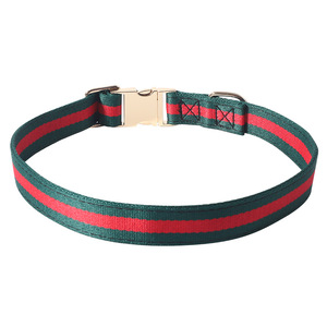Collar de perro popular al por mayor cierre de metal giratorio 2 capas correa de perro Premium de diseñador de lujo duradero - Product Image 5