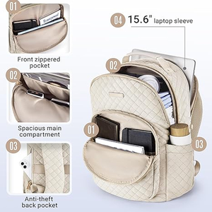 <span class=keywords><strong>Zaino</strong></span> trapuntato <span class=keywords><strong>Beige</strong></span> personalizzato moda <span class=keywords><strong>donna</strong></span> con cinturino imbottito in Mesh <span class=keywords><strong>zaino</strong></span> Modisch <span class=keywords><strong>Beige</strong></span> <span class=keywords><strong>zaino</strong></span> - Product Image 2