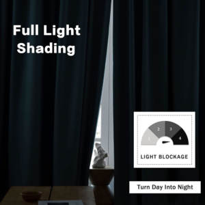 Cortinas Opacas 100% Chenille Suaves al Tacto, Sensación <span class=keywords><strong>de</strong></span> Terciopelo, Tela Comparable para Dormitorio, Sala <span class=keywords><strong>de</strong></span> Estar, Estudio - Product Image 4