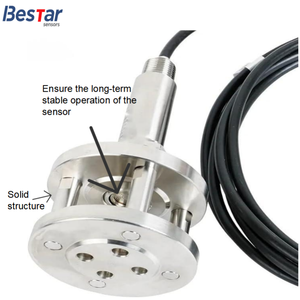 Sensor de Nivel de Lodos de Aguas Residuales Más Vendido, Sumergible, Antiobstrucción, 0~100m, 316L, IP68, para Aguas Residuales - Product Image 2