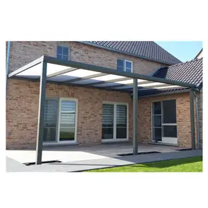 Phong Cách Châu Âu Ngoài Trời Nhôm Patio Canopy Bìa/Sân Hiên Mái Tán