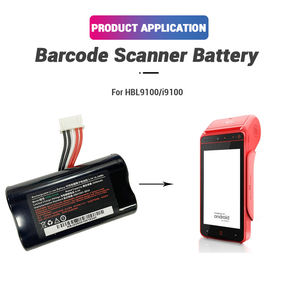 ליתיום-יון 3.7v 5200mah 5600mah נטענת l-ion li-ion סוללה l9100 עבור סורק ברקוד אנדרואיד אורובו i9100 - Product Image 3