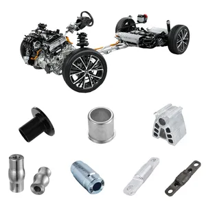 Edelstahl Aluminium Drehen Kunden spezifische CNC-Autoteile für Automotive-Bearbeitungs zubehör Präzisions service
