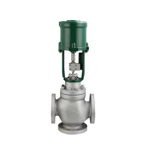 Válvula de Control Eléctrica de Tres Vías de Alta Temperatura Kovina, Salida Electrónica de 4-20 mA, Válvula de Control de Derivación y Fusión de Medios Acuáticos - Product Image 3