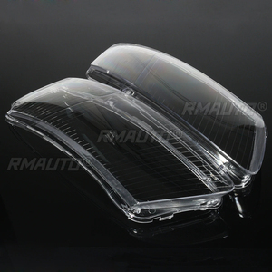 ฝาครอบไฟหน้าแบบใส  เลนส์ครอบโคมไฟหน้า  ฝาครอบไฟหน้า  อะคริลิค สำหรับ Audi A6 C6 ปี 2004 2005 2006 2007 2008 2009 2010 2011 - Product Image 2