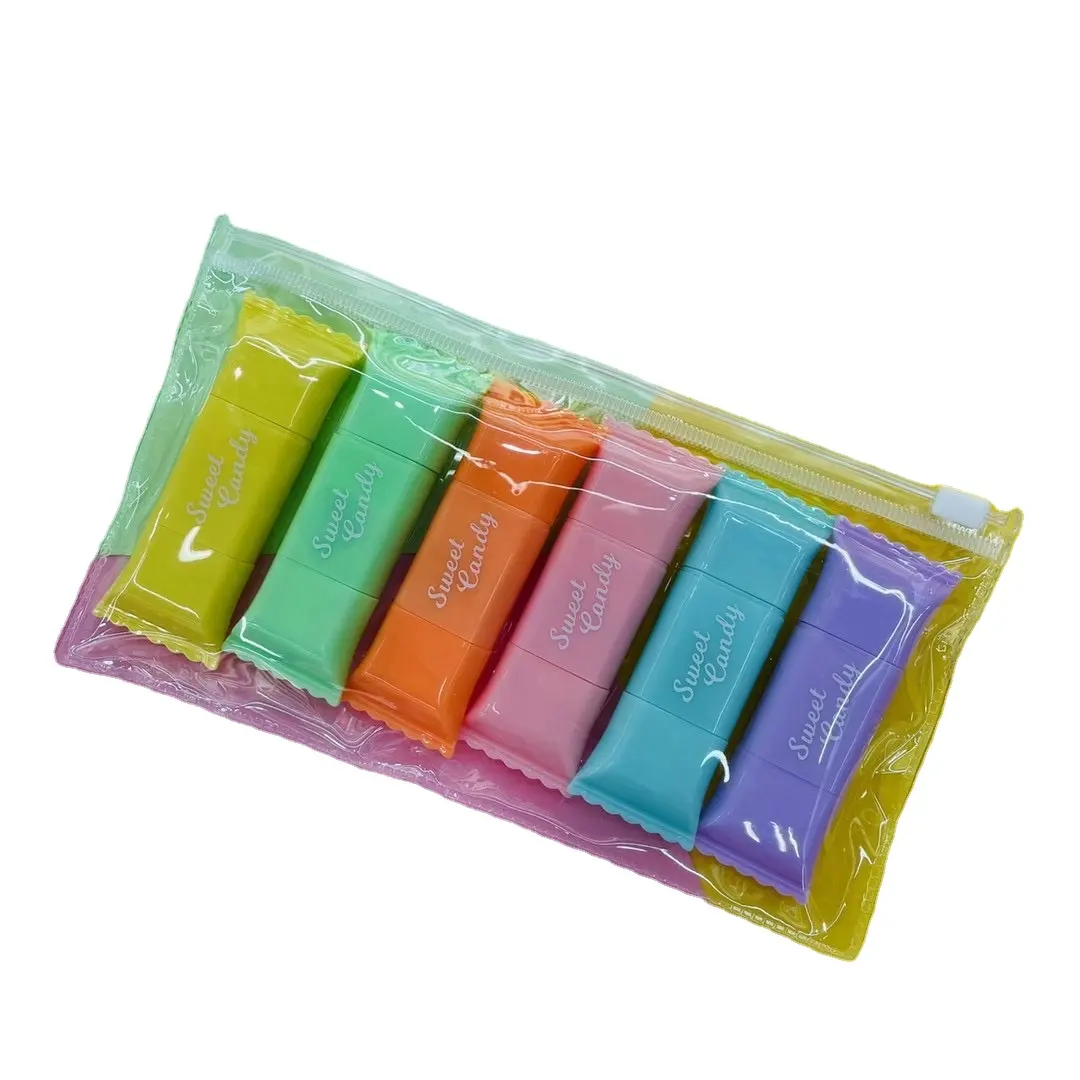 6 цветов мини-пастельный маркер флуоресцентная ручка