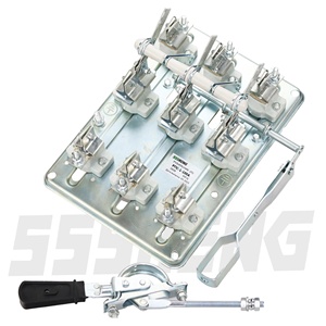 SSSHENG Disconnector RPS-1P-100Aナイフスイッチ100AヒューズスイッチDisconnector 3P IP00分離スイッチ - Product Image 4