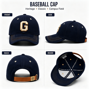 5 Panel Custom Embroidered <b>Vintage</b> Baseball <b>Cap</b> with Sporty Style Printing Logo Unisex Fashionable Blank Design - Product Image 3