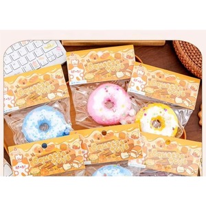 Donut Stress Relief Squeeze Toy Cute Slow <b>Rebound</b> TPR Realistic Food Theme Pinch Toy Small Gift for Kids - Product Image 6