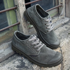 Zapatos de Lona Retro para Hombre con Suela Gruesa y Resistente, Transpirables, Ligeros y Casuales, Ideales para Caminatas de Corta Distancia - Product Image 3