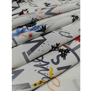 Pijama tela barata en línea ropa ligera-ropa de dormir 120gsm transpirable resistente a las arrugas tela de seda latina al por mayor - Product Image 2