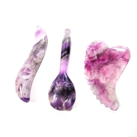 Alat Pijat Batu Gua Sha Asli DIY Produk Perawatan Kulit Terbaik, Papan Guasha Alat Pijat Pengikis