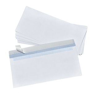 <strong>Wholesale</strong> Branded Custom Printed Your Own logo White #10 Dl Paper <strong>Envelope</strong> with Seal - Product Image 2