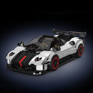 Stampo re 27093 Zonda Cinque + vetrina Minicar assemblare mattoncini ragazzi giocattoli MOC scatola da esposizione regalo blocchi da costruzione per bambini - Product Image 3