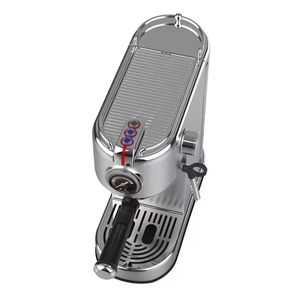 Новый дизайн, профессиональная кофеварка из нержавеющей стали с вспенивателем молока 2 в 1, кофемашина Эспрессо - Product Image 2