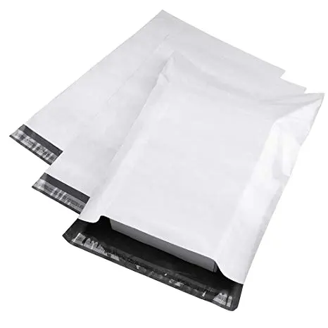 REDAY TO SHIP Kurier-Postbeutel Weiße Farbe ohne Druck Extra dicke Mailer-Kunststoff-Versand-Umschläge
