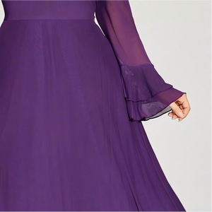 ชุดอาบายะห์งานปักลายดอกไม้สุดหรูสำหรับงานเลี้ยงตอนเย็น  งานฝีมือประณีตไร้ที่ติ  สำหรับสตรีชาวมุสลิม  จำหน่ายส่ง  คุณภาพพรีเมียม - Product Image 2