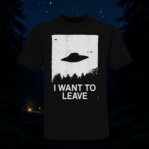 Camiseta Promocional con Silueta Simple de OVNI para Expresar tu Estilo Extraordinario - Product Image 3