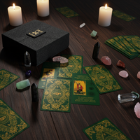Créez votre propre jeu de cartes de tarot éducatif et votre propre jeu d'oracle avec des designs personnalisés pour les fournitures de sorcellerie et les cadeaux
